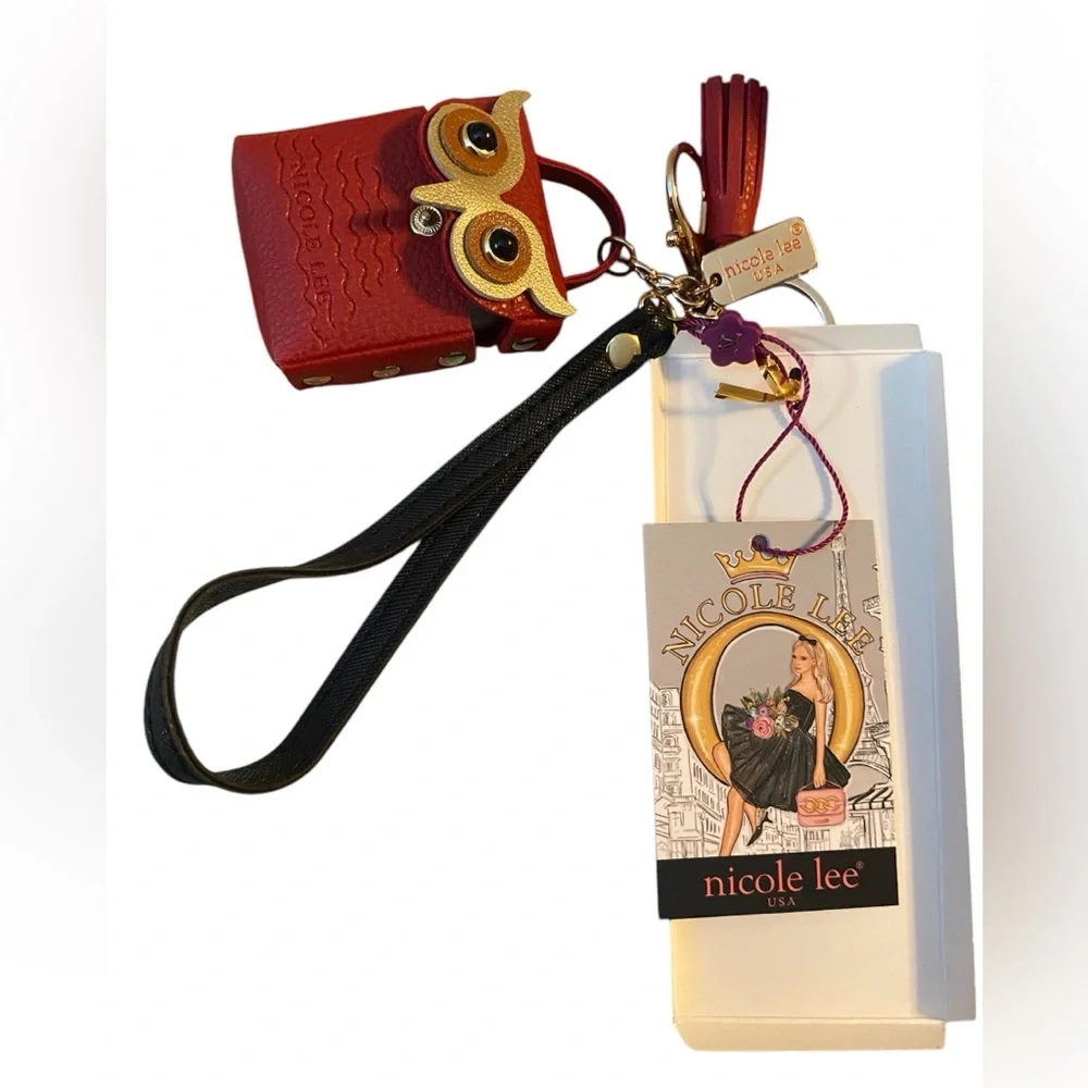 Nicole Lee Owl Keychain , Airpouch, Bag Charm